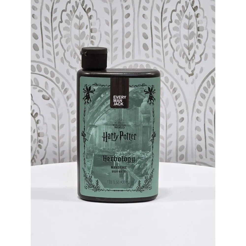 Every Man Jack Harry Potter Herbology Mandrake Body Wash 13.5oz Limited Edition